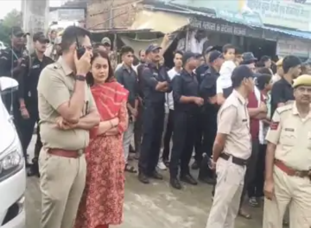 मालपुरा में 1400 जवानों की सुरक्षा में पहुंची कांवड़ यात्रा:बीसलपुर से जल लेकर पहुंचे 2 हजार से ज्यादा कांवड़िए, संवेदनशील इलाकों में बैरिकेडिंग, गलियां बंद रही