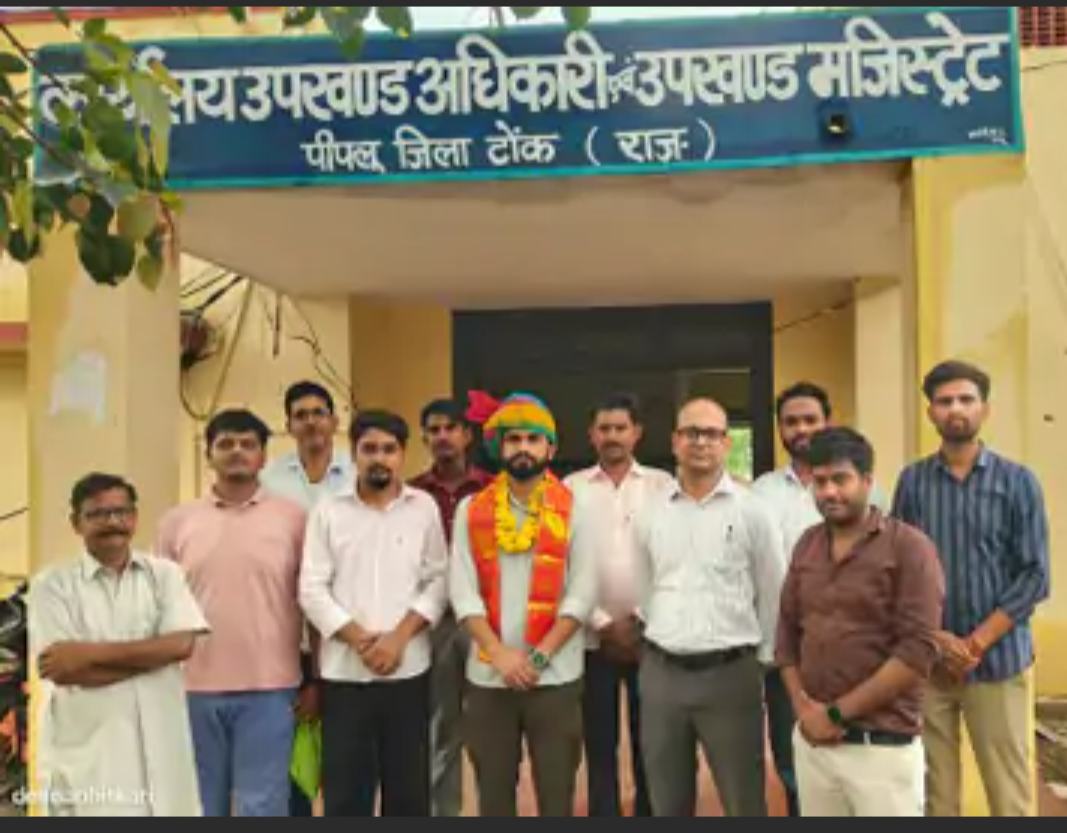कपिल कुमार कोठारी ने पीपलू SDM का कार्यभार संभाला:बोले- प्रशासनिक कार्यों में पारदर्शिता रहेगी प्राथमिकता