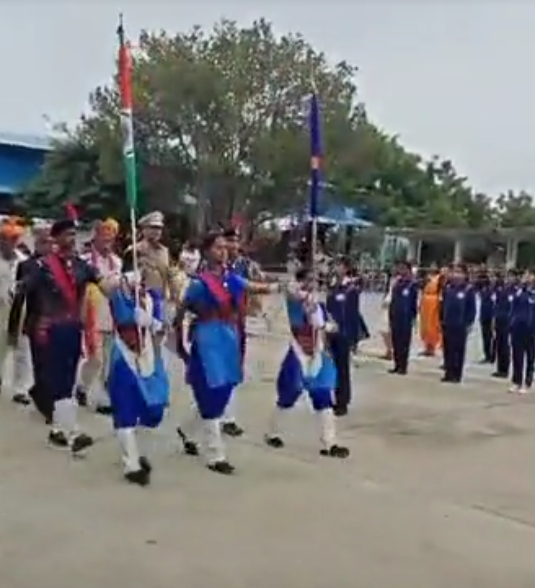 निवाई में उपखंड स्तरीय स्वतंत्रता दिवस समारोह:66 प्रतिभाएं सम्मानित, नगर पालिका और पुलिस थाने में भी हुआ ध्वजारोहण