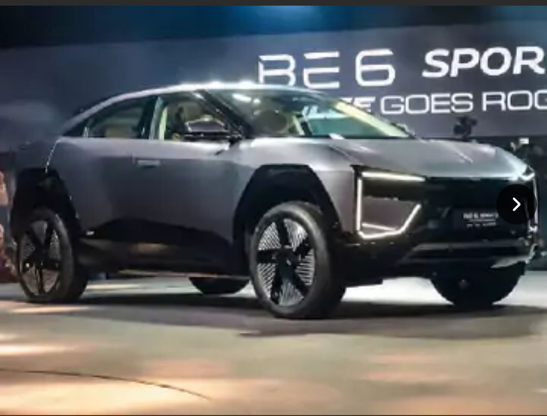 महिंद्रा BE 6 स्पोर्टेक इलेक्ट्रिक SUV भारत में लॉन्च:बैटरी 0% पर 13km और फुल चार्ज पर 683km चलेगी, कीमत ₹11.45 लाख से शुरू