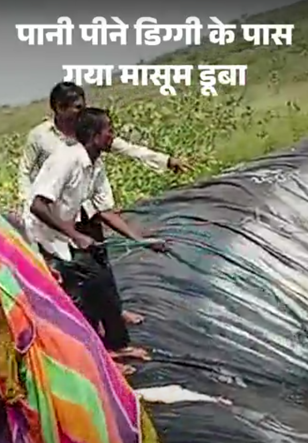 पानी पीने गया भाई डूबा,बचाने गई 2-बहनों की भी मौत:खेत से घर नहीं लौटे तो पहुंचे परिजन; 3 दिन पहले मां का हुआ था निधन