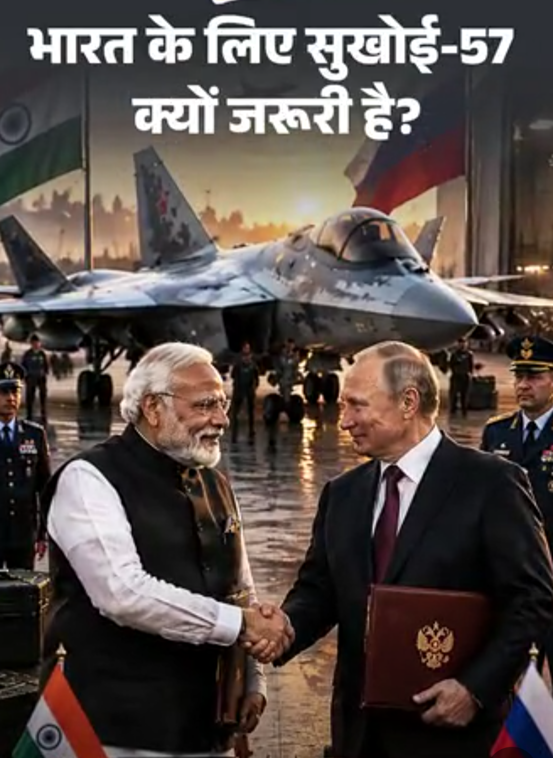 क्या ट्रम्प को नाराज करके रूसी सुखोई-57 जेट खरीदेगा भारत; पुतिन इतना जोर क्यों लगा रहे, भारत ने पहले मना क्यों किया