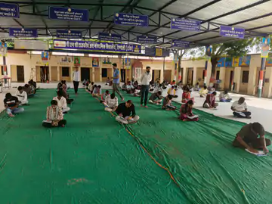 रानोली में CET प्री टेस्ट, 70 छात्रों ने तैयारी परखी:अब हर 15 दिन में होगा; बोले- प्रतियोगी परीक्षाओं की तैयारी मजबूत होगी