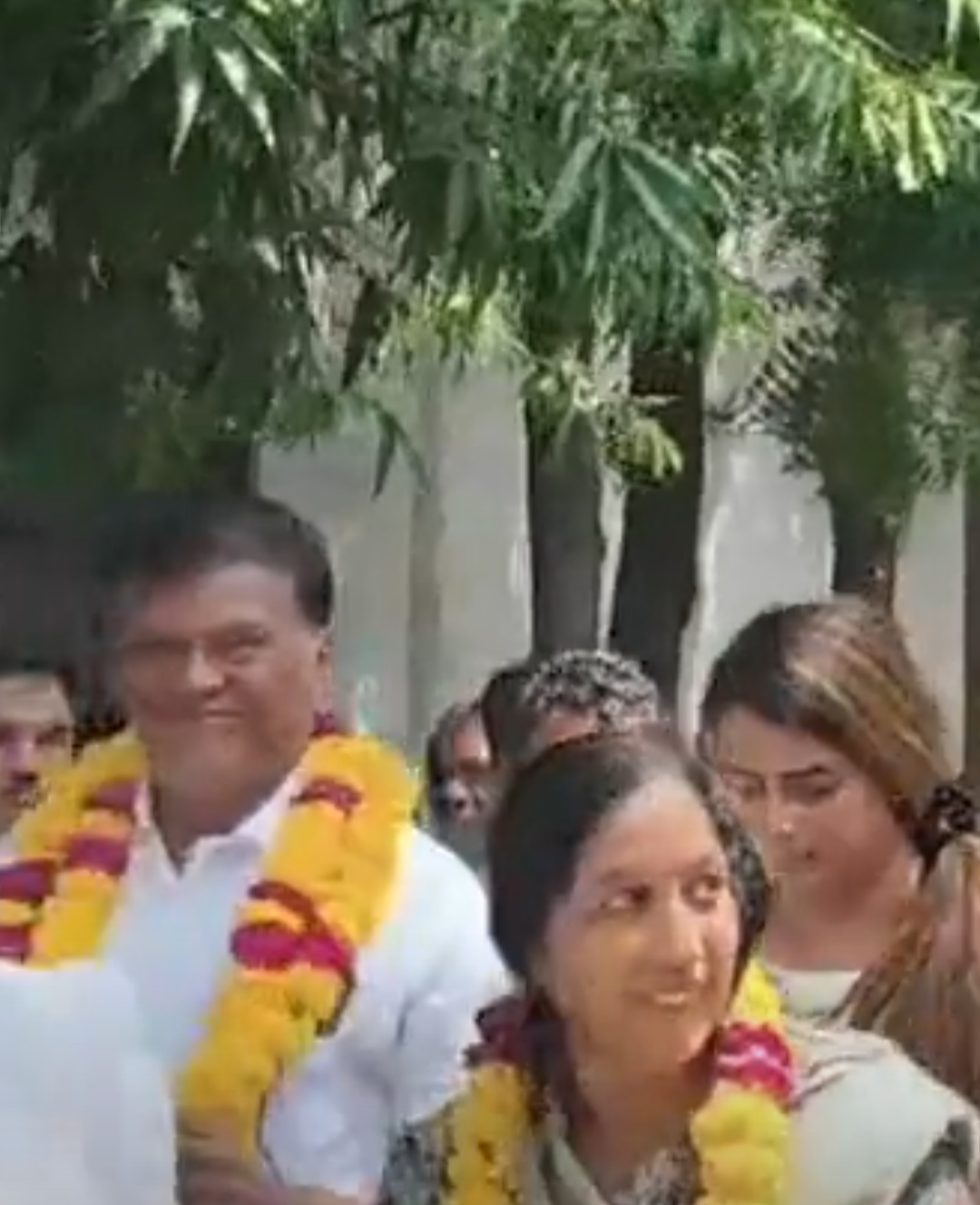 निवाई में अध्यक्ष पद के लिए 4 नामांकन:भाजपा से नरेंद्र शर्मा और दिलीप ईसरानी, कांग्रेस से रेखा जैन और डोली चौधरी ने किया नामांकन