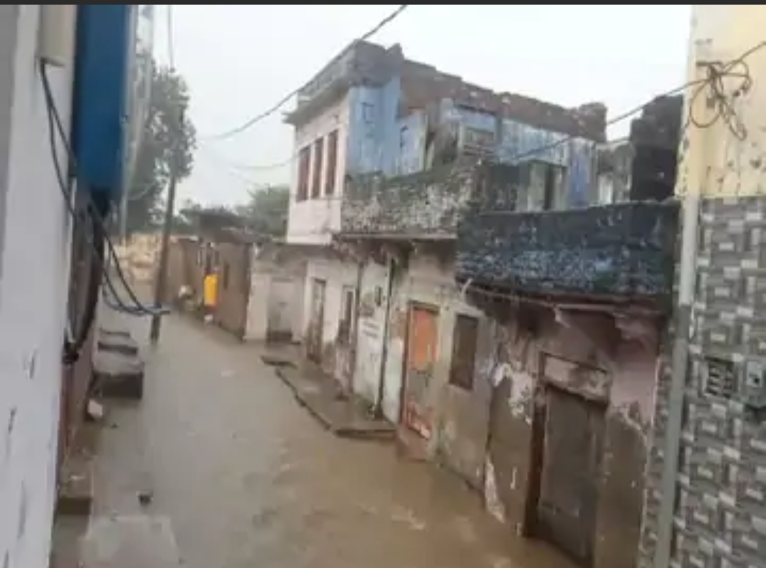 टोंक के ठिकरिया में 90 MM बारिश:तालाब-बांधों का जलस्तर बढ़ा; लोगों को उमस से मिली राहत