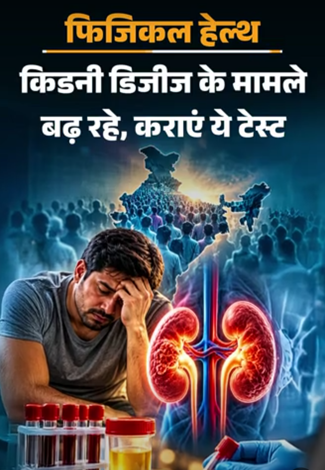 फिजिकल हेल्थ- 14 करोड़ लोगों की किडनी खराब:सरकार की सिफारिश- साल में दो बार कराएं KFT, डॉक्टर से जानें हर जरूरी सवाल का जवाब