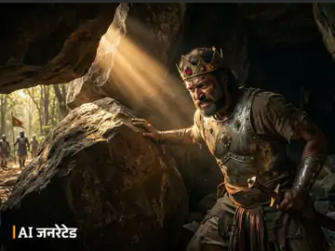 गुफा में बंद राजा, मां की सीख से बची जान:कहानी- 9 बातें ध्यान रखें, बड़ी हार के बाद भी जीवन बदल सकता है