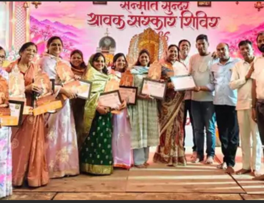 निवाई में पर्युषण पर्व के समापन पर क्षमावाणी महोत्सव:हजारों श्रद्धालु उमड़े, आचार्य सुन्दर सागर ने कहा- क्षमा वीरों का भूषण है