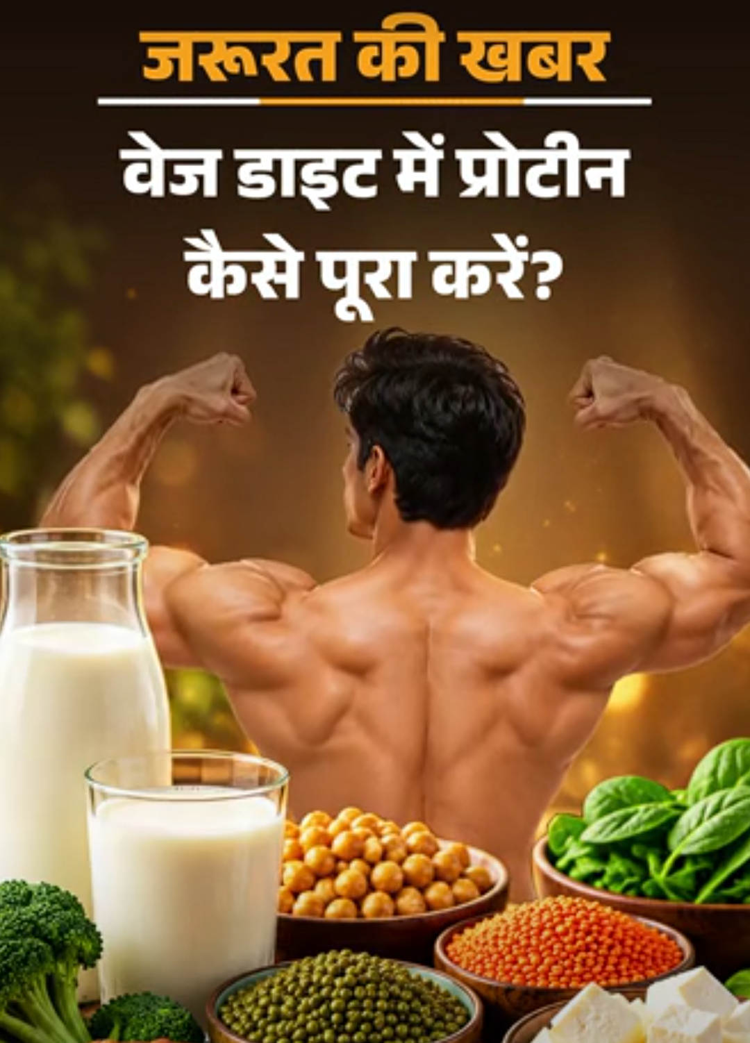 जरूरत की खबर- शाकाहारियों के लिए प्रोटीन के बेस्ट सोर्स:डॉक्टर से समझें शरीर में प्रोटीन के 10 जरूरी काम, डेफिशिएंसी के 8 संकेत