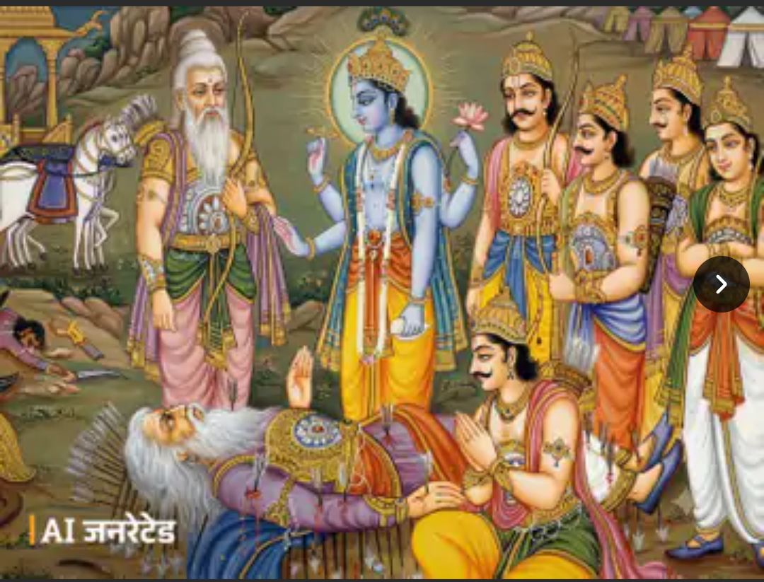 पितृ पक्ष 10 अक्टूबर तक:महाभारत- भीष्म ने युधिष्ठिर को बताया श्राद्ध करने की परंपरा कैसे और किसने शुरू की