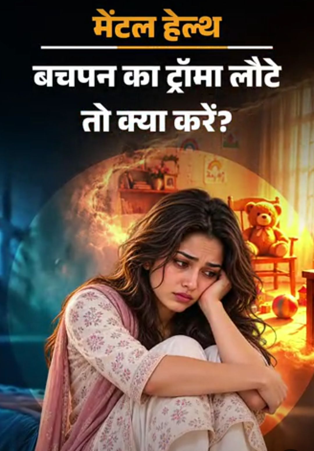 मेंटल हेल्थ- पेरेंट्स से मिलने पर ट्रिगर होता चाइल्डहुड ट्राॅमा:वे आज भी बहुत लड़ते हैं, एक-दूसरे को ताने देते हैं, क्या करूं