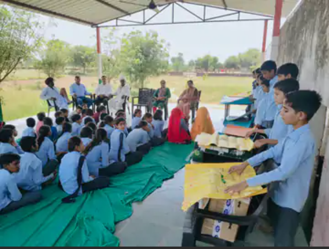 राजधानपुरा स्कूल में किशोरी मेला:छात्रों ने आकर्षक और मॉडल प्रदर्शनियां लगाई, अच्छे प्रदर्शन पर सम्मान
